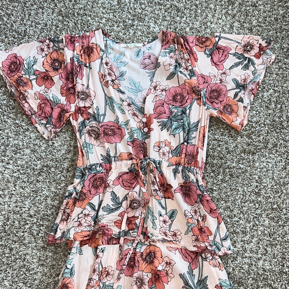 Abel the Label Tiered Maxi Dress Wedding | Baby Shower, Bridal Shower - Picture 3 of 8